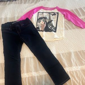 Gap Jeans and jcrew crewcuts collectibles eiffle tower